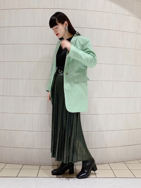 AKANE（jeanasis）さん（レディース・165cm）の春コーディネート