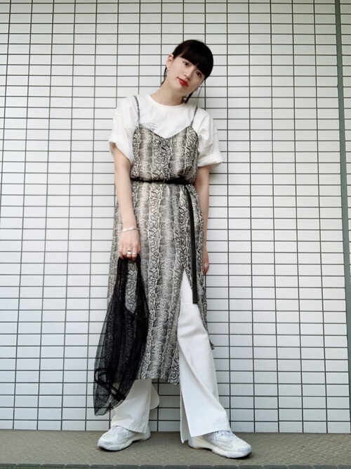 Akane Jeanasis Jeanasisのワンピースを使ったコーディネート Wear