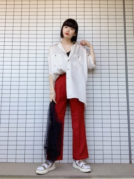 AKANE（jeanasis）さん（レディース・165cm）の夏コーディネート