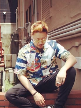 「アパレル」｜Mt'（ミット）さん（メンズ・178cm）の夏コーディネート