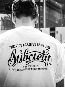 「サブサエティ(Subciety)」｜Mt'（ミット）さん（メンズ・178cm）の冬コーディネート