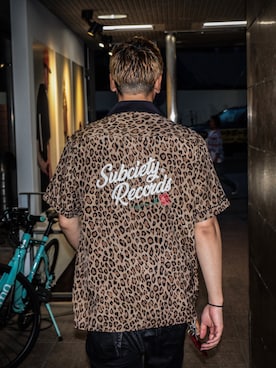 「Subciety（サブサエティ）のアイテム」を使った、Mt'（ミット）さん（メンズ・178cm）の春コーディネート