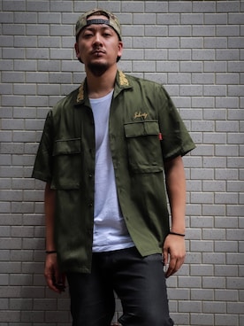 「サブサエティ(Subciety)」｜Mt'（ミット）さん（メンズ・178cm）の夏コーディネート