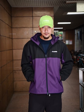 「Subciety（サブサエティ）のアイテム（ジャケット/アウター）」を使った、Mt'（ミット）さん（メンズ・178cm）の夏コーディネート
