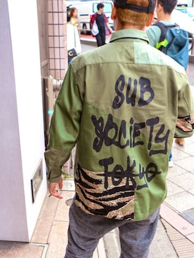 「カモ柄」｜Mt'（ミット）さん（メンズ・178cm）の秋コーディネート