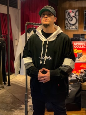 Mt'（ミット）さん（メンズ・178cm）の冬コーディネート