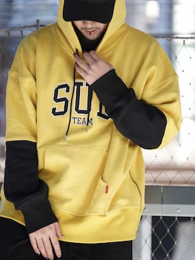 「アイテム（パーカー）」を使った、Mt'（ミット）さん（メンズ・178cm・30代）の冬コーディネート