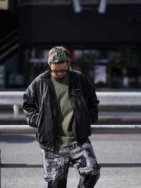 「Subciety（サブサエティ）のアイテム（ジャケット/アウター）」を使った、Mt'（ミット）さん（メンズ・178cm）の冬コーディネート