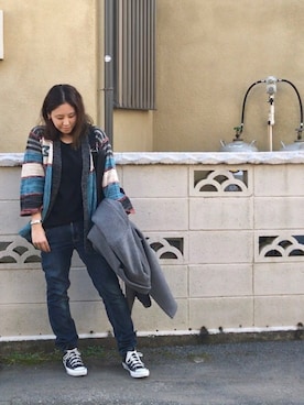 sry  × im△さん（レディース・157cm）の冬コーディネート