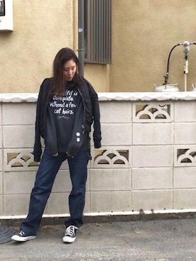 sry × im△さん(レディース・157cm)の春コーディネート