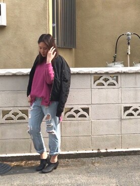 sry  × im△さん（レディース・157cm）の春コーディネート