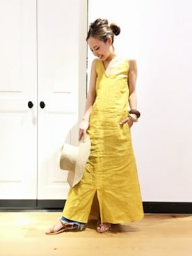 「美女と野獣キャンペーン」｜MIYOさん（レディース・158cm）の春コーディネート