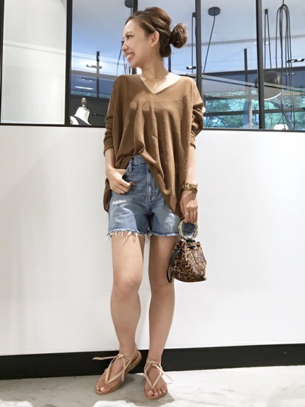 美品★Deuxieme Classe リネンCARIB Vネックプルオーバー Deuxieme Classe（ドゥーズィエムクラス）の「CARIB Vネックプル