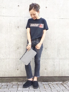 「suicoke（スイコック）のアイテム」を使った、MIYOさん（レディース・158cm）の夏コーディネート