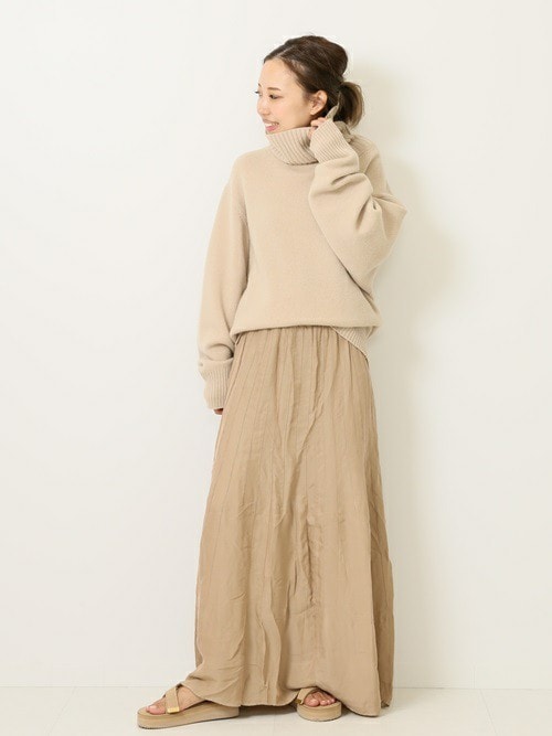 【今季新品】ドゥーズィエムクラス ギャザーマキシスカート 完売品 新品未使用☆今季ドゥーズィエムクラス ギャザーマキシスカート