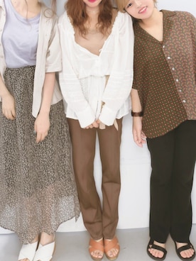 「プリクラ」｜𝚢𝚞𝚞さん（レディース・156cm）の秋コーディネート