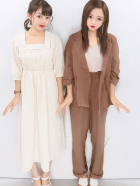 「プリクラ」｜𝚢𝚞𝚞さん（レディース・156cm）の秋コーディネート