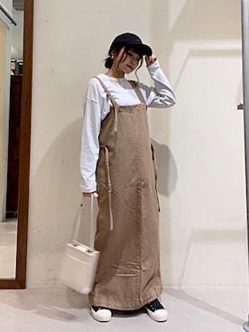 𝚢𝚞𝚞さん（レディース・155cm）の春コーディネート