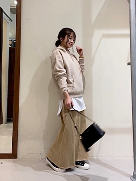 𝚢𝚞𝚞さん（レディース・155cm）の春コーディネート