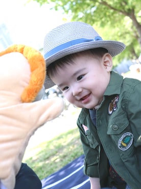 SOUさん（キッズ・70cm）の春コーディネート