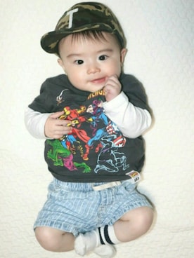 SOUさん（キッズ・70cm）の春コーディネート