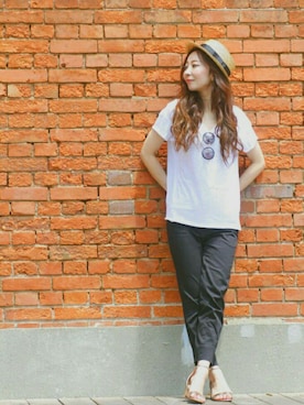 @yaka...さん（レディース・163cm）の夏コーディネート