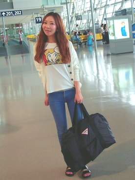 @yaka...さん（レディース・163cm）の夏コーディネート