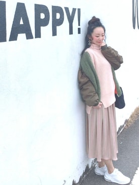 @yaka...さん（レディース・163cm）の春コーディネート