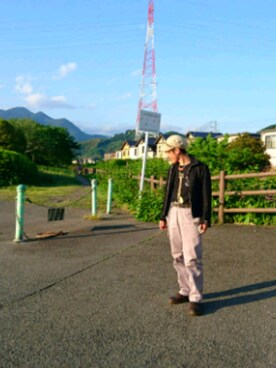 「SAVOY（サボイ）のアイテム」を使った、genki mochizuki さん（メンズ・168cm）の夏コーディネート