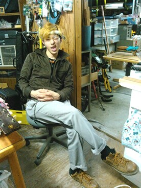 「アイテム（ブルゾン）」を使った、genki mochizuki さん（メンズ・168cm・30代）の夏コーディネート