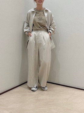 「du noir」｜miiiyuuukiꪔ̤̮【相互】さん（レディース・161cm）の春コーディネート