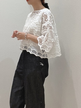 miiiyuuukiꪔ̤̮【相互】さん（レディース・161cm）の春コーディネート