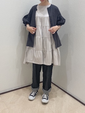 miiiyuuukiꪔ̤̮【相互】さん(レディース・161cm)の春コーディネート