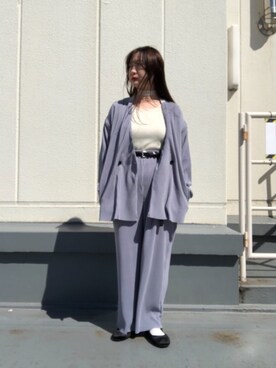 スーツパンツを使った 低身長 のレディース人気ファッションコーディネート Wear スーツパンツを使った 低身長 のレディース人気ファッションコーディネート Wear