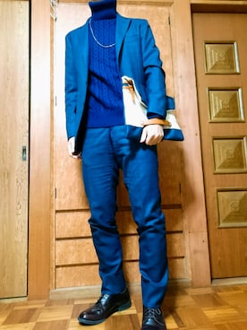 ざんさん（メンズ・172cm）の冬コーディネート