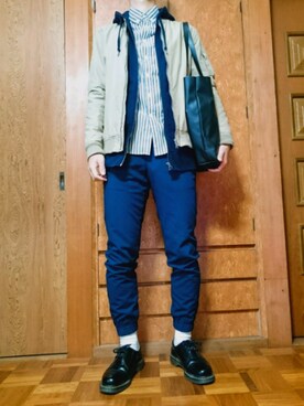 ざんさん(メンズ・172cm)の冬コーディネート