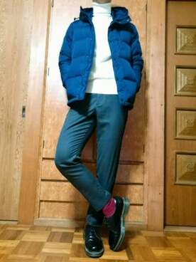 ざんさん（メンズ・172cm）の冬コーディネート