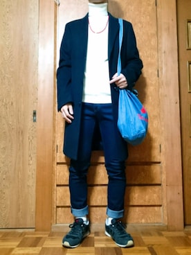 ざんさん(メンズ・172cm)の冬コーディネート