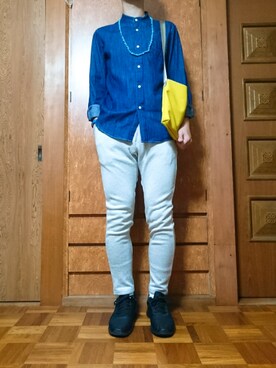 ざんさん(メンズ・172cm)の春コーディネート