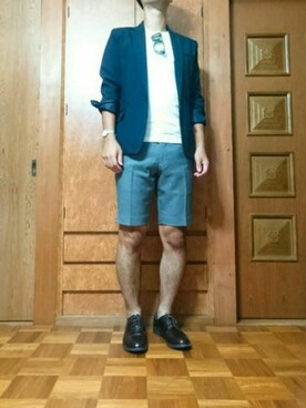 「Daniel Wellington（ダニエルウェリントン）の販売終了クラシックペティット アッシュフィールド32mm（アナログ腕時計）」を使った、ざんさん（メンズ・172cm）の秋コーディネート