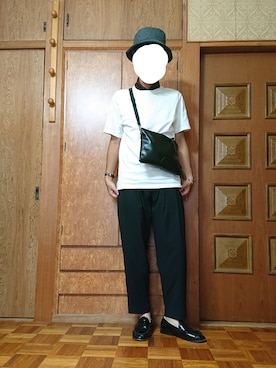 「tk.TAKEO KIKUCHI」｜「アイテム（財布/小物）」を使った、ざんさん（メンズ・172cm）の夏コーディネート