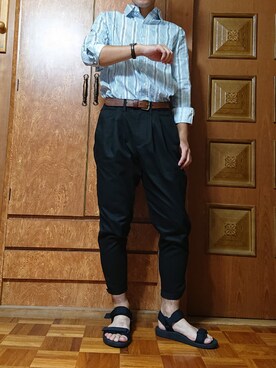 ざんさん（メンズ・172cm）の夏コーディネート