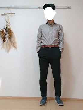 ざんさん(メンズ・172cm)の春コーディネート