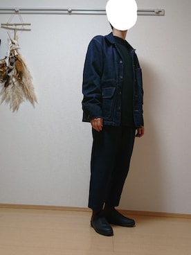 「BEAUTY&YOUTH UNITED ARROWS」｜「アイテム（デニムジャケット）」を使った、ざんさん（メンズ・172cm）の春コーディネート