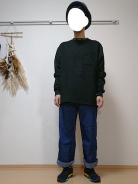 「ランニングシューズ」｜「UNIQLO（ユニクロ）のアイテム」を使った、ざんさん（メンズ・172cm）の春コーディネート