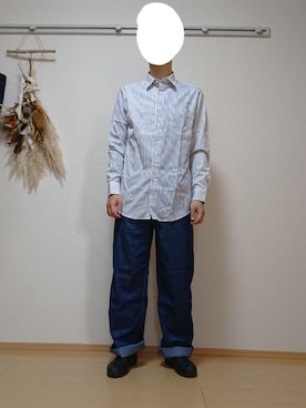 「UNIQLO U」｜ざんさん（メンズ・172cm）の春コーディネート