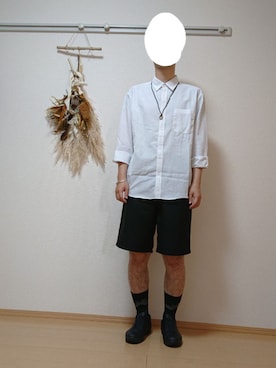 ソックス 靴下を使った 長袖 短パン の人気ファッションコーディネート Wear