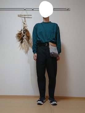 「macromauro（マクロマウロ）のアイテム」を使った、ざんさん（メンズ・172cm）の春コーディネート