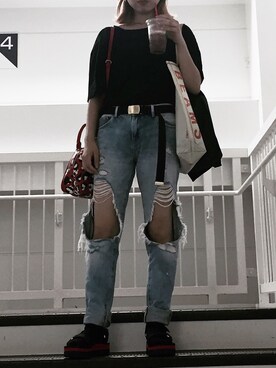 NAOさん（レディース・157cm）の夏コーディネート