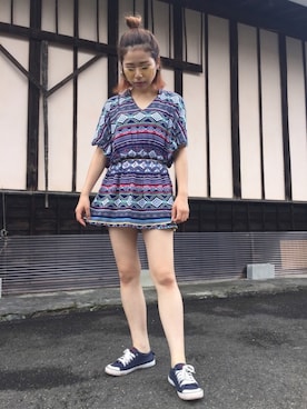「フィリピン」｜NAOさん（レディース・157cm）の夏コーディネート
